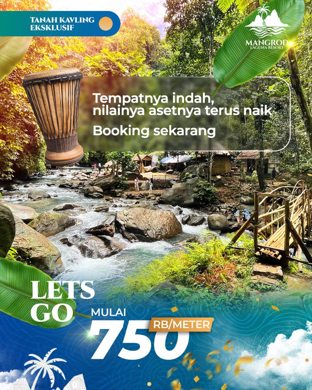 Pemandangan Laguna Eksotis