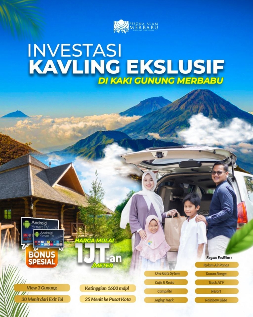 kavling villa wisata semarang
