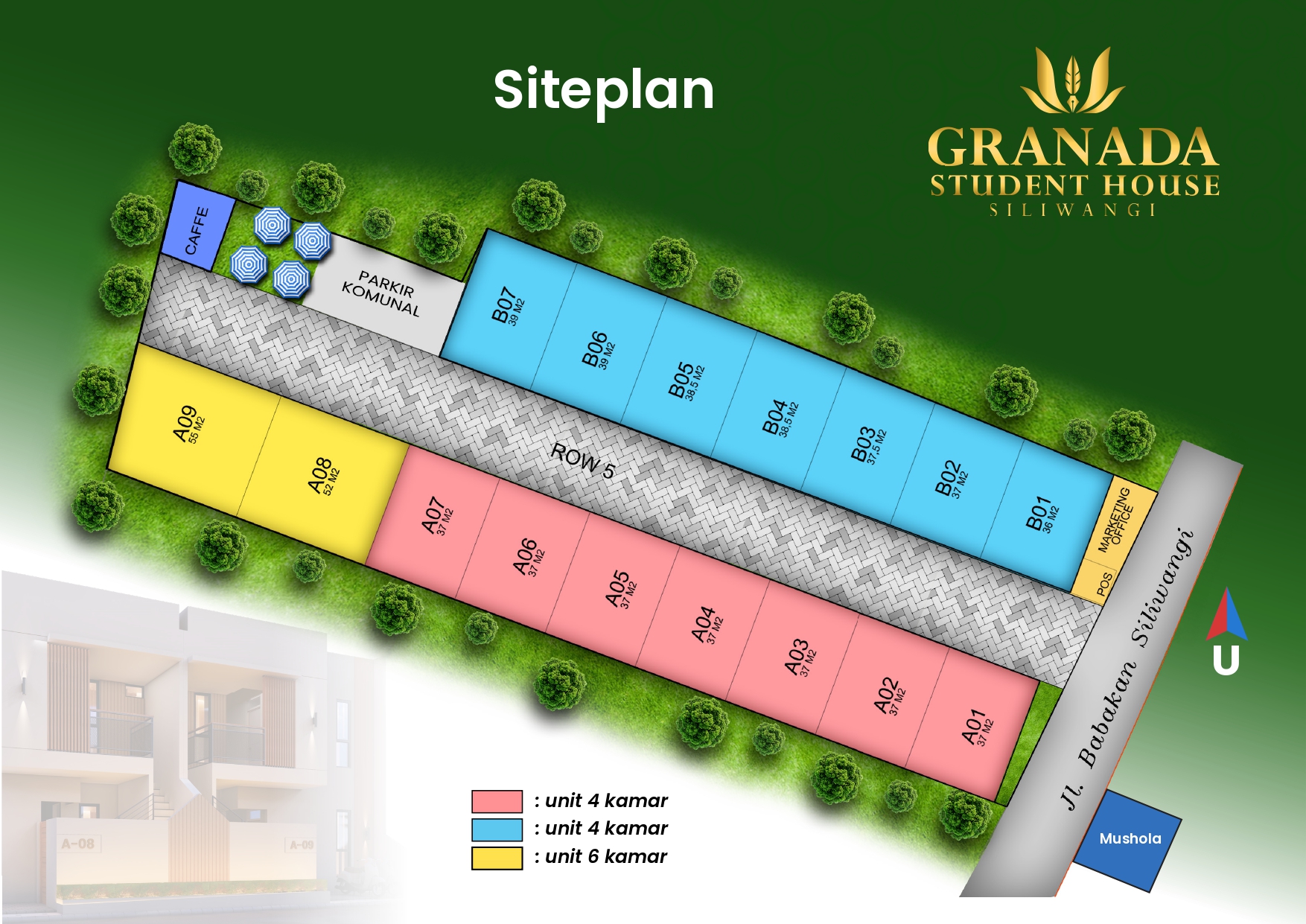 Siteplan Granada Siliwangi