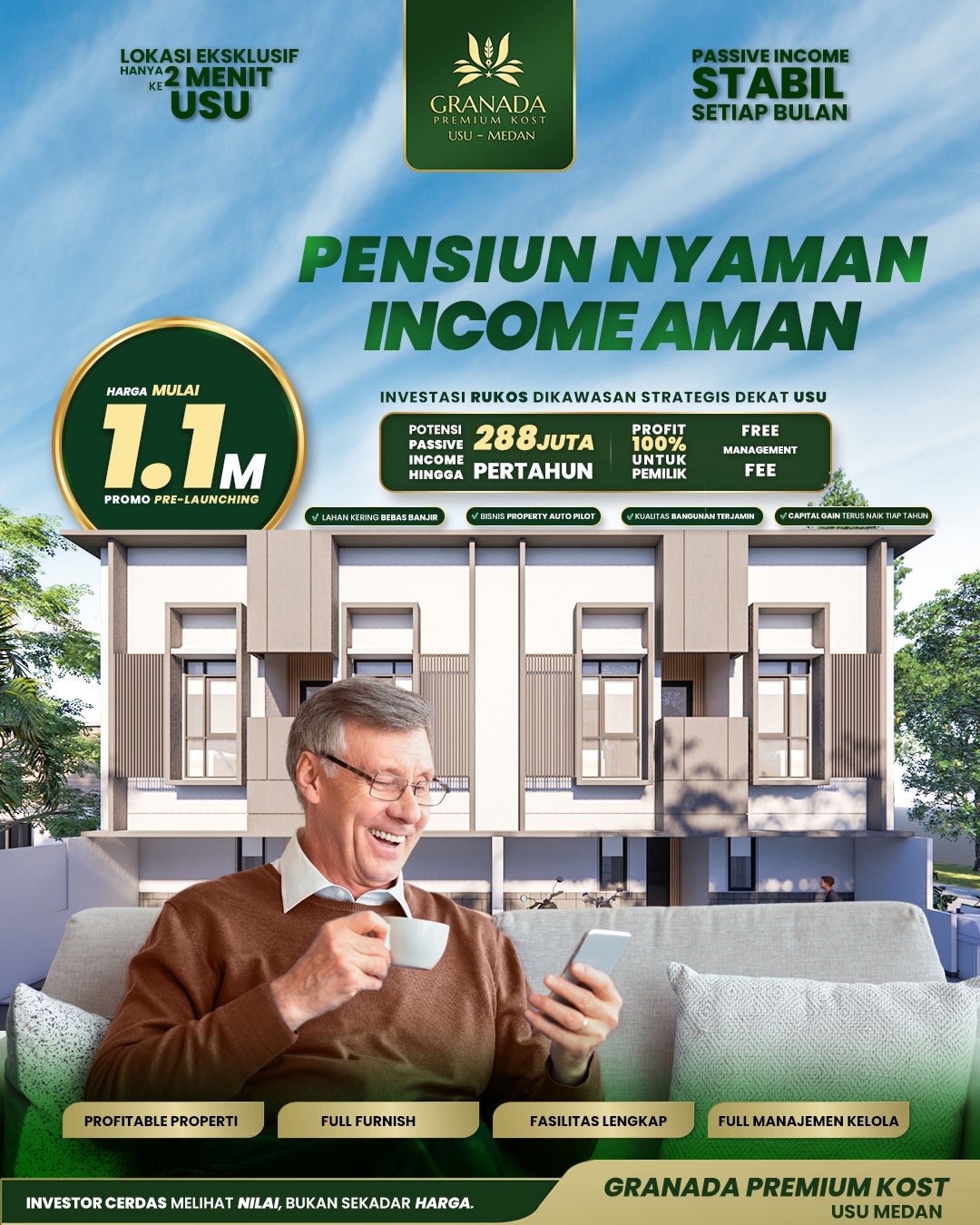 Granada Premium Kost Medan