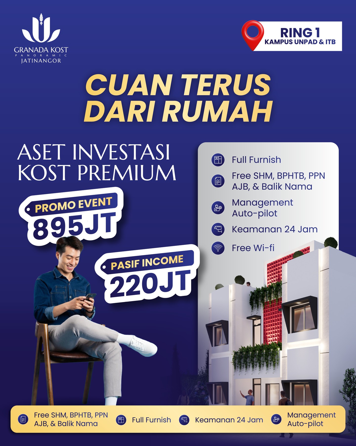 Granada Kost Panoramic Jatinangor